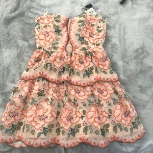 Bcbg floral dress